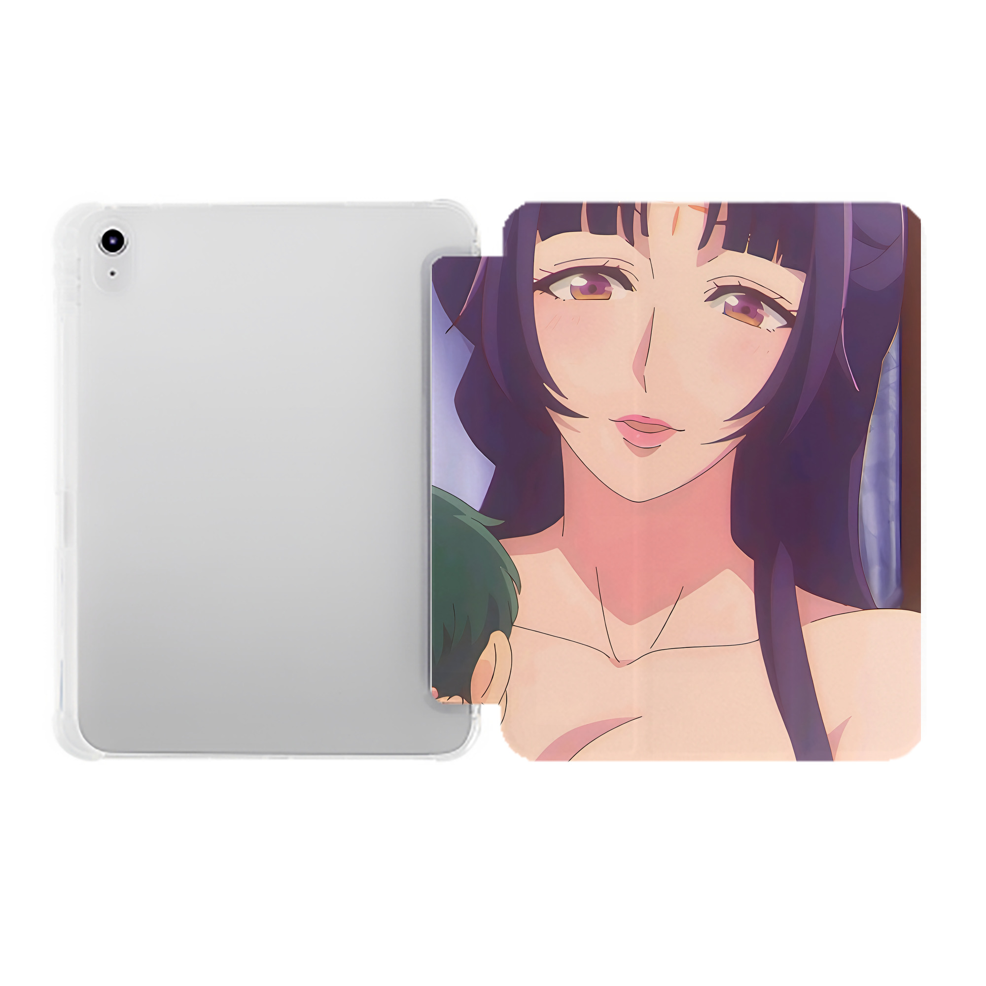 （画像用） 薬屋のひとりごと The Apothecary Diaries IPad ケース ペン収納付き 三つ折りスタンド PUレザー×シリコン 対応機種9.5/10.5/10.9インチ